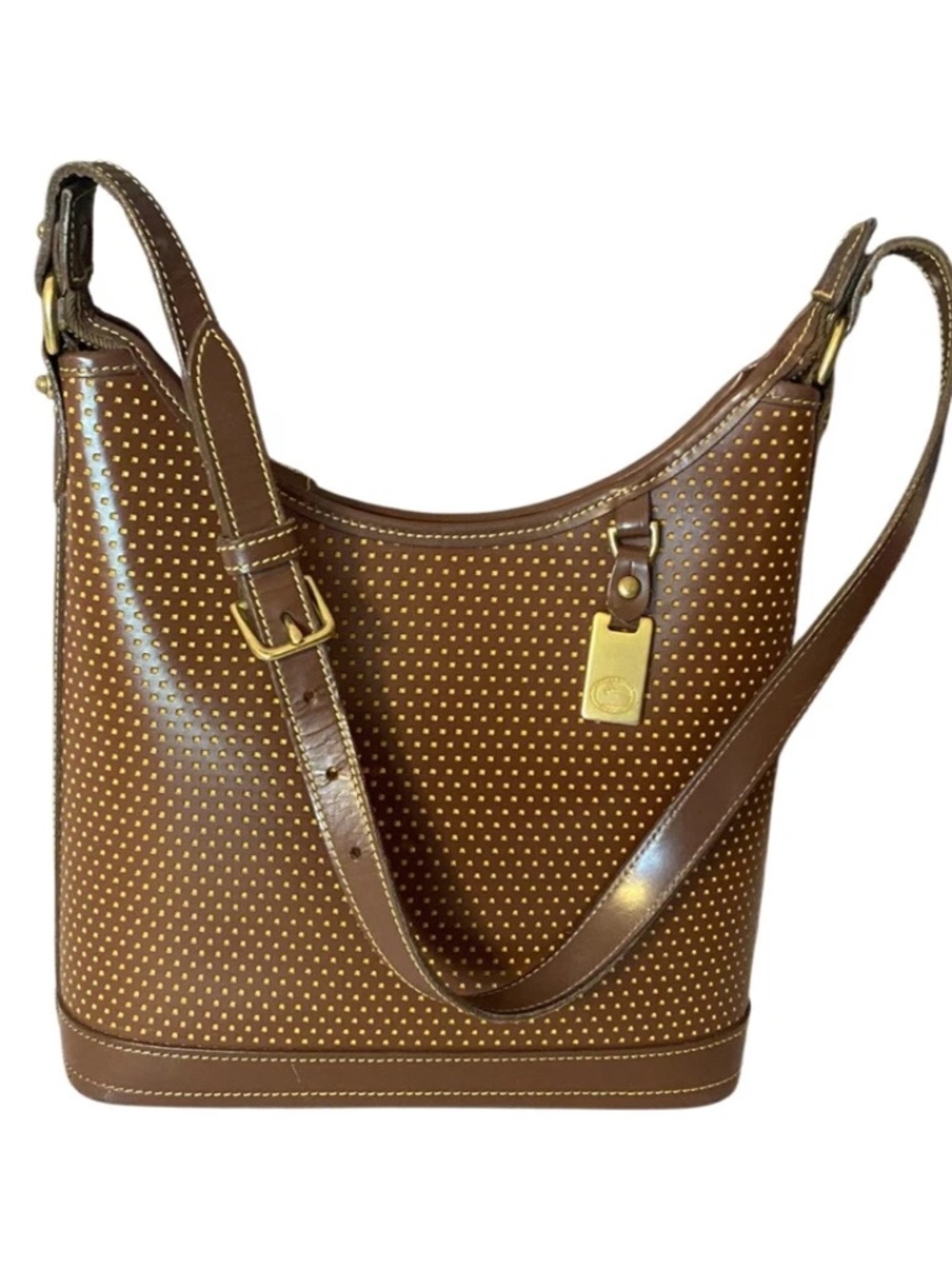 Dooney & Bourke Brown Leather Satchel